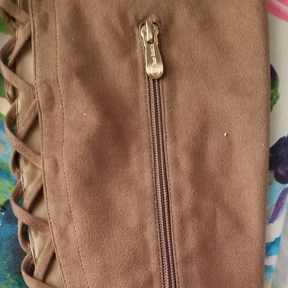 Cape Robbin Taupe OTK Drawstring Boot - Picture 3 of 6